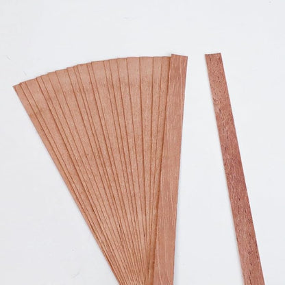 Woho 120 Packs Upgrade Spanish Cedar Wood Spills Strips Sticks for Cigar Lighting, Spanish Cedar Lighter for Cigar Humidor/Tray/Box/Case, Cigar Matches for Cigar Storage/Aging (Double Thickness 0.02")