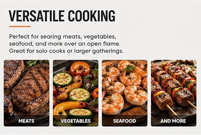Charcoal Grill Portables - Cast iron Mini 164 Square Inch Portable Camping Grill,Portable grills Suitable for Patios/Terraces/Picnics