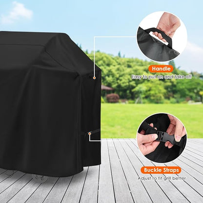 Grill Cover for Pizza Oven Table 59x36x47in Waterproof