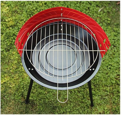 Portable Charcoal Grill for Camping BBQ Grills Outdoor Barbecue Grill Adjustable Camping Stove Picnic BBQ Rack Indoor Outdoor Charcoal Grills BBQ,A-1