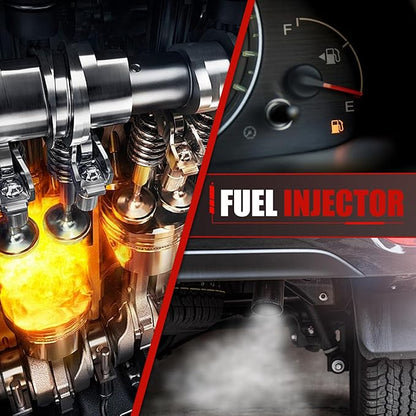 Fuel Injectors Set of 6 Compatible with BMW 128i 328i 330i 530i X3 X5 Z4 525i 528i 325xi 3.0L Fuel Injector Replace 7531634 13537531634