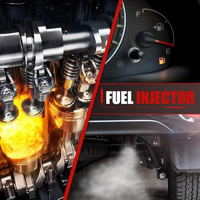 Fuel Injectors Set of 4 Compatible with Yamaha 2005-2009 40-50-60 HP 2 Stroke 4 Stroke F50 T50 F60 T60 Fuel Injector Replace 6C5-13761-00-00