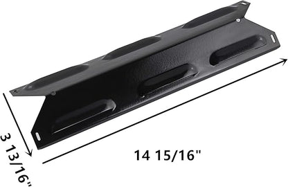 Replace parts Porcelain Steel Heat Plates for Kenmore 146.1613211, 146.16132110, 146.16133110, 146.16142210, 146.16197210, 146.16198210, 146.16222010, 146.23673310 (14 15/16 X 3 13/16") (4-Pack)