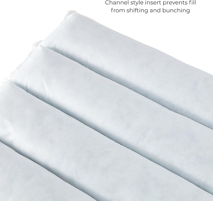 Modern Outdoor Chaise Lounge Cushion with Ties – Durable Polyester Fabric, Channel-Filled Polyfiber Insert, Removable Zippered Cover, Watermelon Stripe