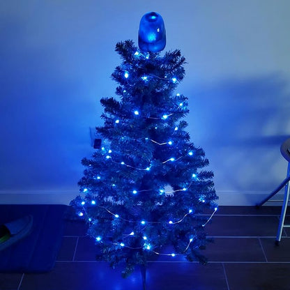 66FT 200 LED Fairy Lights Plug in, 8 Modes Twinkle Lights Blue | Waterproof String Lights Outdoor Indoor, Memory, Timer, Copper Wire, Christmas Lights for Bedroom Garden Party Holiday Decor