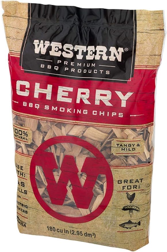 Ultimate Western BBQ Smoking Wood Chips Variety Pack Bundle (3)- Apple, Pecan, and Cherry Flavors