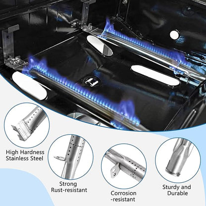 Grill Replacement Parts for Dyna Glo DGF350CSP DGF350CSP-D 2 Burner Grill Models, Replacement for Dyna Glo DGF350CSP Heat Tent Heat Shield, for DGF350CSP Burner
