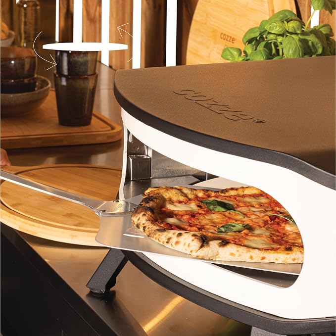 Cozze® 17 Inch Gas Pizza Oven with Rotating Pizza Stone