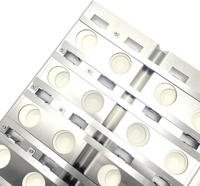 19 1/4" Stainless Heat Plates with Briquettes Tray Grate Tray Clips Replacement for Lynx L30R, L30PSR, L42FR, L54, 30", 42" and 54" Gas Grill