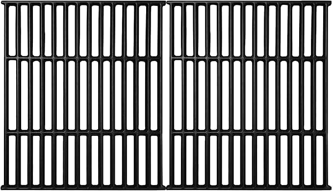 Grill Replacement Parts for Broil King 9865-54 Grill Grates Signet 20 70 90 Broil Mate 1161-54 1551-54 1551-64 1553-64 1651-54 Huntington 6962-64C Grill Parts Cast Iron Cooking Grates Grid 2 Pcs