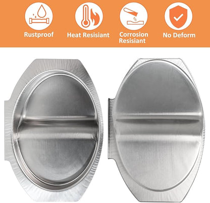 Small Water Bowl for Masterbuilt 30" Electric Smoker, Compatible with 30-inch Digital Electric Vertical Smoker Water Pan, Replacement for Masterbuilt 9007170040 Water Bowl Parts