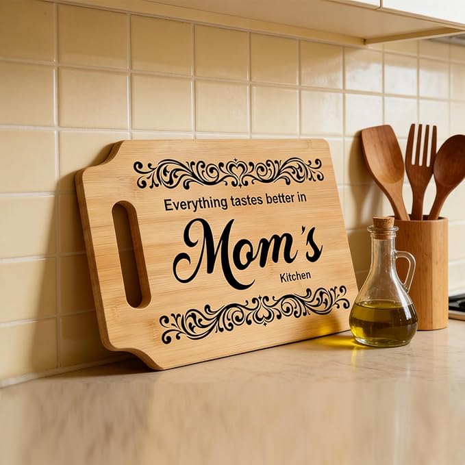 Gifts for Mom from Daughter Son - Kitchen Wall Counter Decor & Use - Unique Birthday, Mothers Day, Christmas Presents for Mom Idea