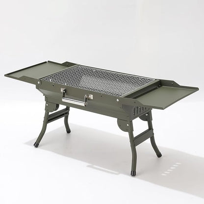 Charcoal Grills BBQ Grill BBQ Grill Box Outdoor Foldable Camping Barbecue Stove Portable Barbecue Grill Charcoal Camping Barbecue Grill Outdoor Grill