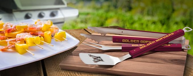 YouTheFan NCAA Spirit Series 3pc BBQ Set