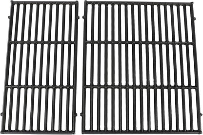 Utheer Matte Porcelain-Enameled Cast Iron Grill Grates Replacement for Weber Genesis 300 & 400 Series (2025+ Models), Fits E/S-325, E/S-330, E/S-335, E/S-435, E-430, EX-335, Nonstick Cooking Grate