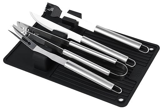Ozeri BBQ and Grill Utensil Holder Mat