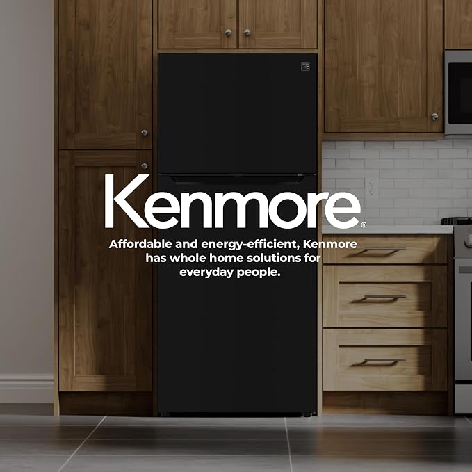 Kenmore 18.1 cu. ft. 30" Wide Top Mount Refrigerator - Black