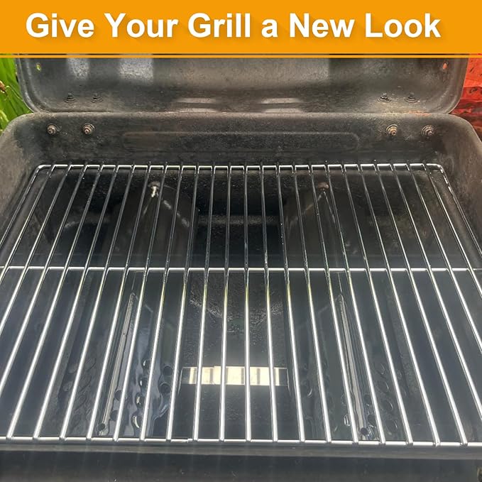 Grill Replacement Parts for Char-Broil Classic 280 2-Burner 463672817 463672717 Gas Grill G320-0200-W1A Grill Burner G215-0203-W1 Heat Tent Stainless Steel Cooking Grate Adjustable Crossover Tube