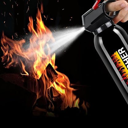 Fire Extinguishers with Mount Bracket - 3 Pack Small Portable Fire Extinguisher for Home, Kitchen, Car, Boat, RV, Vehicle - 620ml Water-Based Fire Extinguisher for Class A, B, C, K Fire