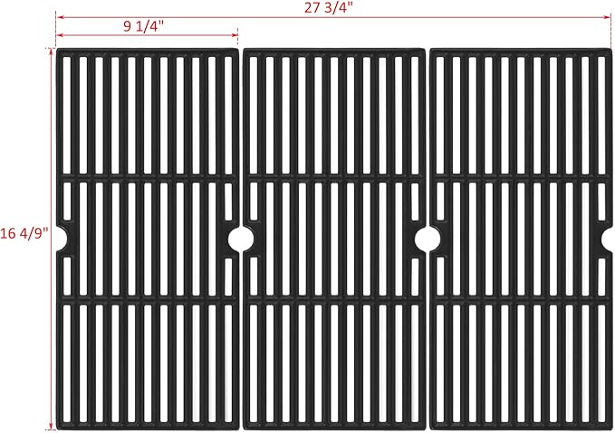 DGH474CRP DGF493BNP Grill Grates Replacement Parts for Dyna Glo Grill Parts DGB495SDP-D Kenmore Grill Grates Parts 146.23678310 Backyard Grill Replacement Parts BY13-101-001-12 Cooking Grates Parts