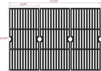DGH474CRP DGF493BNP Grill Grates Replacement Parts for Dyna Glo Grill Parts DGB495SDP-D Kenmore Grill Grates Parts 146.23678310 Backyard Grill Replacement Parts BY13-101-001-12 Cooking Grates Parts