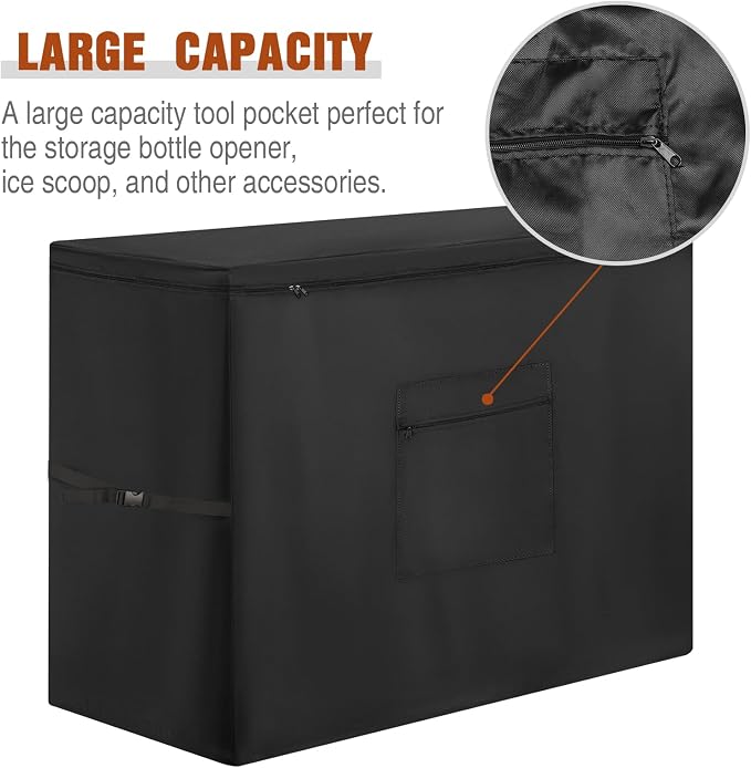 40 Inch Chest Freezer Cover Waterproof 40x25x35in