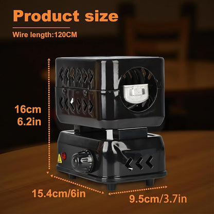 Multipurpose Charcoal Burner 1200W Electric Burners Starters | 1 Heating Zones with Stainless Detachable Tongs, 1200W High Power Cube Coil Multipurpose Burners Fire Starters