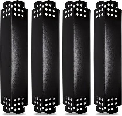 Criditpid Grill Heat Plates Replacement Parts for Nexgrill 4 Burner 720-0830H, Nexgrill 720-0864 720-0888N 720-0896B, Burner Cover, Flame Tamer, Heat Shield for Home Depot Nexgrill 4 Burner Gas Grill
