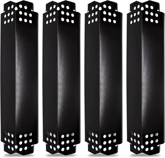Criditpid Grill Heat Plates Replacement Parts for Nexgrill 4 Burner 720-0830H, Nexgrill 720-0864 720-0888N 720-0896B, Burner Cover, Flame Tamer, Heat Shield for Home Depot Nexgrill 4 Burner Gas Grill