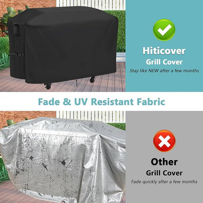 Grill Cover for Nexgrill Daytona 720-1058 4-Burner Flat Top Griddle, Waterproof Outdoor BBQ Griddle Cover - 67 x 29 x 38 Inch