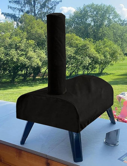 ZJYWSCH Pizza Oven Cover for Aidpiza and BIG HORN Wood Pellet Pizza Oven Outdoor SP120 Waterproof 600D Heavy Duty 12" Portable Wood Fired Pizza Ovens Cover