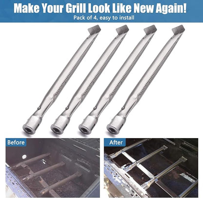 Criditpid Grill Replacement Parts Compatible for Kenmore 146.34611410 146.46372610 146.34461410 146.10016510 146.23678310 146.16142210 146.23673310 146.16198211 146.46366610, 146.34611410 Grill Parts