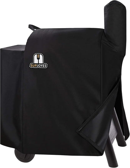 Grill Cover for Traeger Pro 22 & 575 Series, Wood Pellet Smoker Cover for Traeger, Heavy Duty Waterproof BBQ Accessories with Special Zipper Design