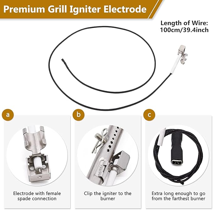 Criditpid Replacement Parts for Charbroil Performance 5 Burner 463347519, 463347518, 463243518, 463275517, 463373019, 463243519, 4 Burner 463342119. for Charbroil Grill Replacement Parts 5 Burner.