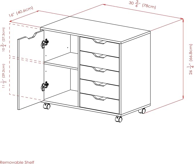Winsome cabinets Wood Halifax Storage/Organization, Black