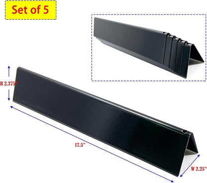 DG264 19.5" Grill Grates 17.5" Flavorizer Bars for Weber Genesis 300 Series E-310 E-320 E-330 EP-310 EP-320 EP-330 S-310 S-330 Gas Grill (2011-2016 with Front Control Knobs) 7524 7621