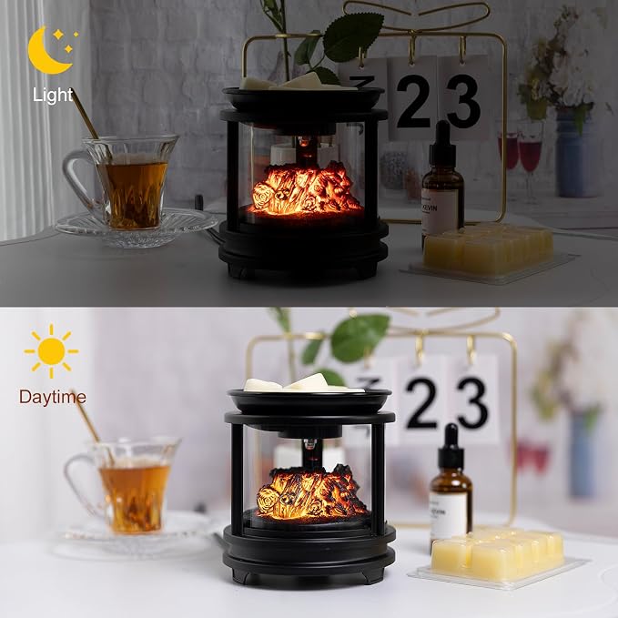 MOAFINA Wax Melt Warmer with Timer,Campfire Wax Warmer,4-in-1 Oil Burner Electric Candle Wax Warmer,Wax Warmer for Scented Wax Melts,Wax Melter Fragrance Warmer for Home Office Bedroom Gifts & Decor | 4-in-1 Electric Wax Melter & Oil Burner,Candle Wax ...