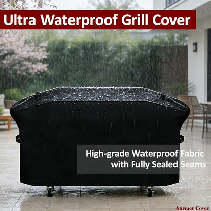 70" Grill Cover for Camp Chef Gridiron 36 Flat Top Griddle Grill | for Camp Chef FTG36 Griddle, Heavy-Duty Outdoor 600D Waterproof Cover for Most Flat Top Griddle Grill with Similar Sizes