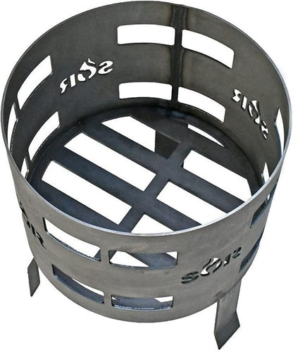 Premium Argentine Iron Grill asado brasero parrilla.