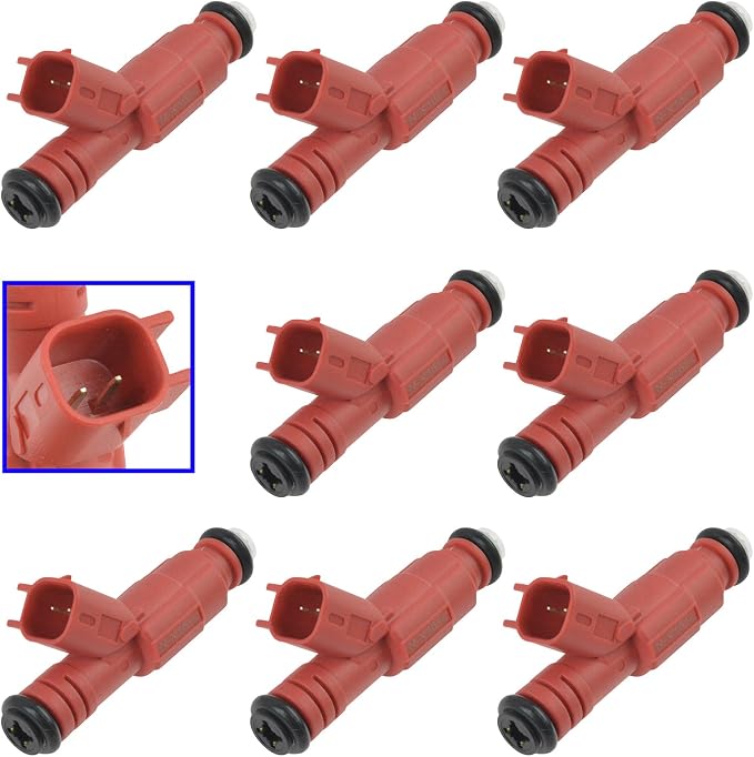 TRQ Fuel Injector Set | For 2000-2003 Dodge Dakota Durango Ram 1500 Van 2000-2002 2500 3500