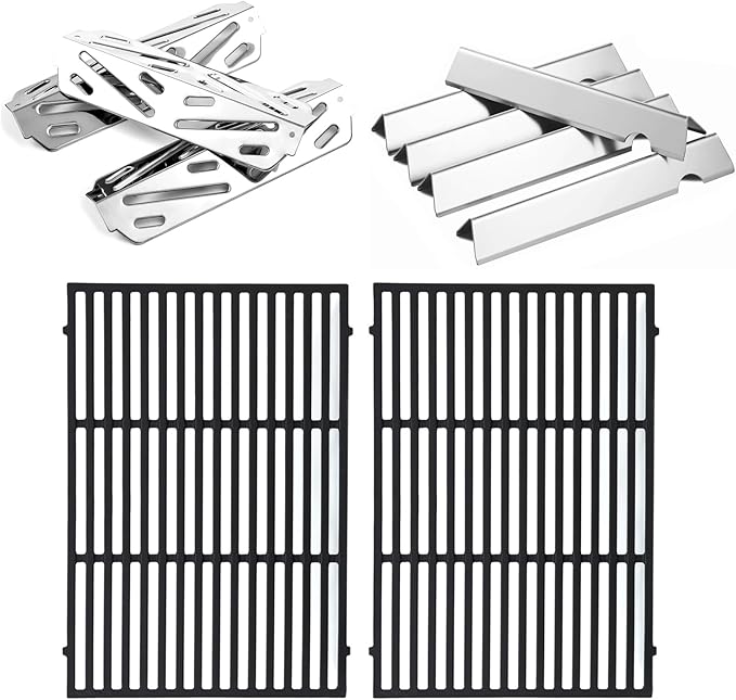 Genesis II E-310 Grill Parts for Weber Genesis II GS4 E310 E-315 E-335 Grill Replacement Parts Genesis II/LX 300 LX E-340 S-340 66095 Cooking Grates 66795 Flavorizer Bars 66685 Heat Deflector Grids
