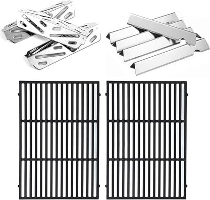 Genesis II E-310 Grill Parts for Weber Genesis II GS4 E310 E-315 E-335 Grill Replacement Parts Genesis II/LX 300 LX E-340 S-340 66095 Cooking Grates 66795 Flavorizer Bars 66685 Heat Deflector Grids
