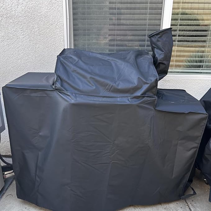 Grill Cover for Z Grill 1000 Series Pellet Grill and Smoker, Waterproof Heavy Duty Z Grill 1000 Series Pellet Smoke Cover, Outdoor BBQ Accessory