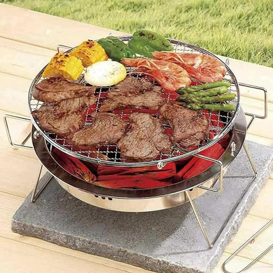Barbecue Charcoal Grill Charcoal Grill Portable BBQ Grill For Camping BBQ Picnic Patio Backyard Outdoor Cooking Backpack Party Portable Charcoal Grill