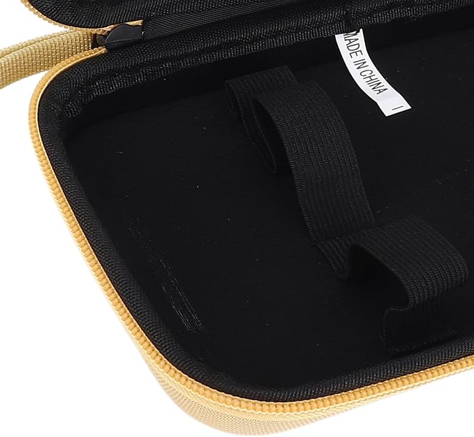 Dan&Dre EVA Shockproof Portable Camping Grill Flashlight Box/Cover with Large Capacity, Fixing Strap, Lightweight for Outdoor Activities, Camping, BBQ, Hiking (Khaki)