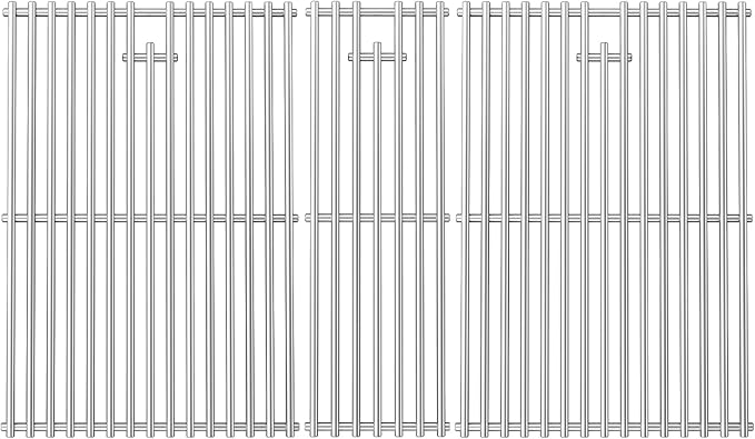 Grill Grate for Nexgrill 720-0882A Replacement Parts, Cooking Grates for Nexgrill 720-0882A Evolution Infrared Plus 5-Burner Stainless Steel Gas Grills Grates Cooking Grids for Nexgrill 5 Burner