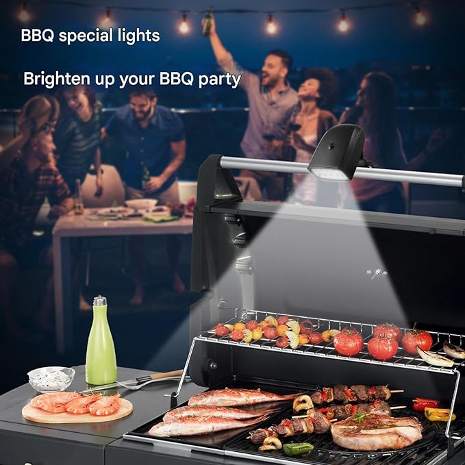 Twist Low Calorie Cooking Comprehensive Head Change Body Modifiable for Precise Lighting on Barbecues Outside BBQ Addition