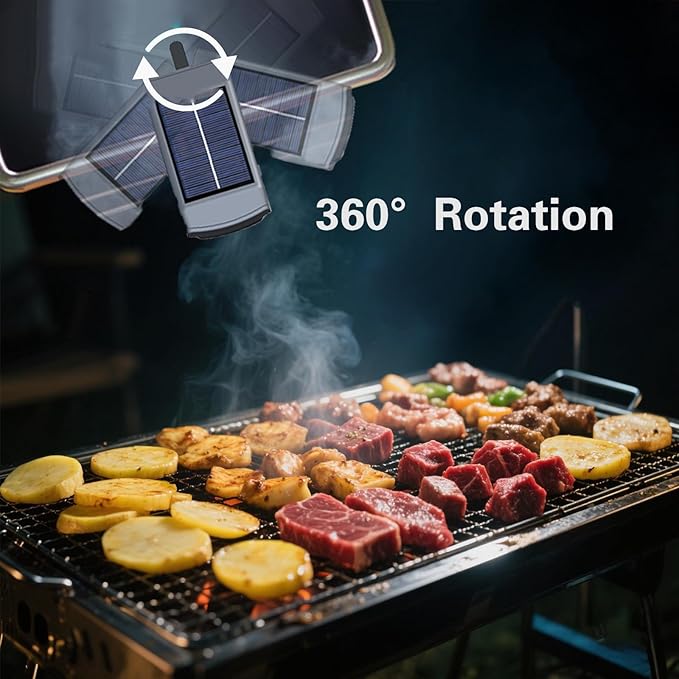 Rechargeable Barbecue Grill Lights for Outdoor Grill, Automatic On/Off BBQ Light for Blackstone Weber Griddle Accessories, Led BBQ Lights Gift for Men