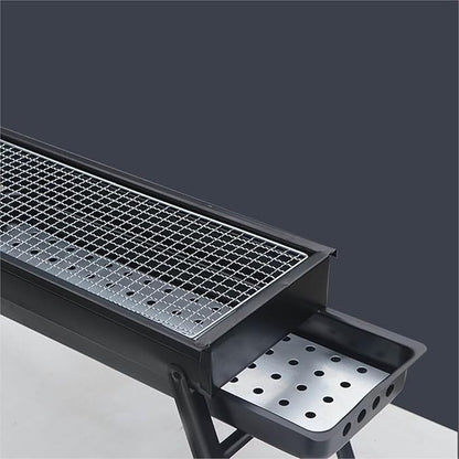 Charcoal Grills Multifunctional Barbecue Grill Courtyard Oven Outdoor Stove Simple Folding Barbecue Grill Thickened Barbecue Grill Outdoor Grill