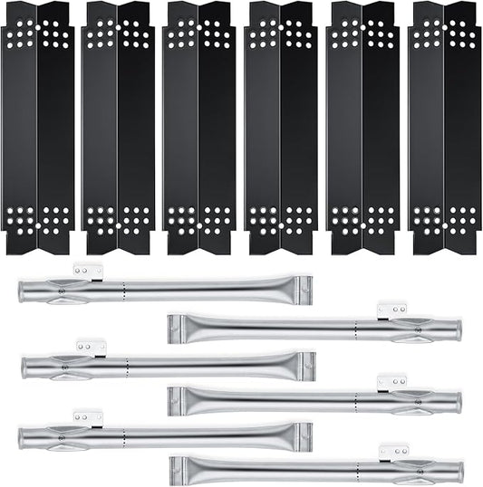 Grill Replacement Parts Nexgrill Grill Flame Tamers Burner Repair Kit Nexgrill Heat Plates 720-0888n 720-0898 Burners 720-0830h Parts BHG Grill Parts Heat Shield Tent Plates and Tube Burner